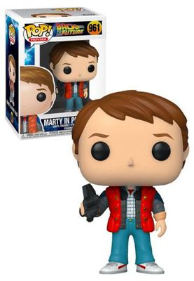 Pop! Back To The Future Marty in Puffy Vest #961 Vinyl Figure