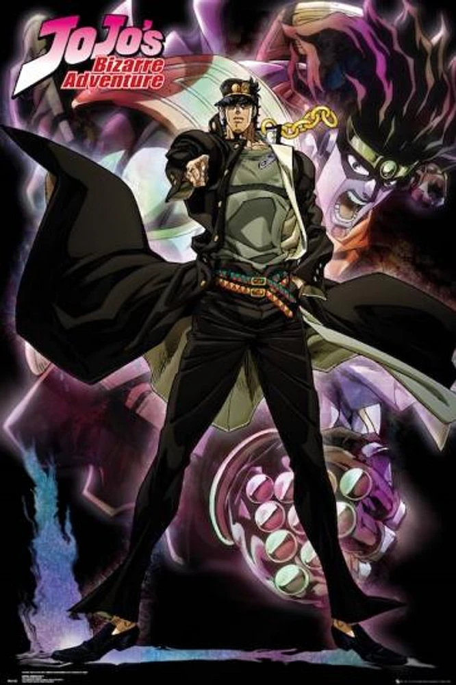 JoJo's Bizarre Adventure Jotaro Anime Poster