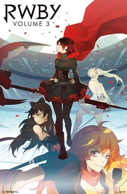 RWBY Volume 3 Anime Poster