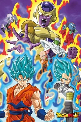 Dragon Ball Super God Anime Poster