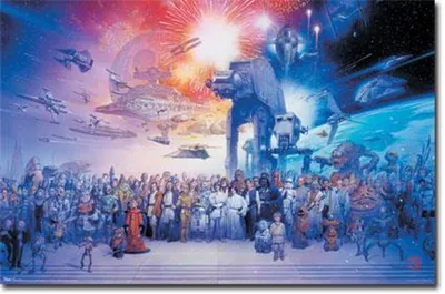 Star Wars Galaxy Cast Poster