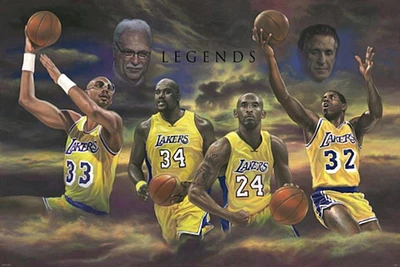 Lakers Legend Poster