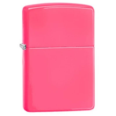 Neon Pink Zippo