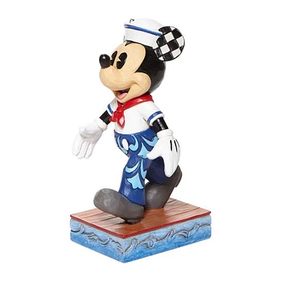 Mickey Mouse Sailor Personality Pose Disney Traditions Statue