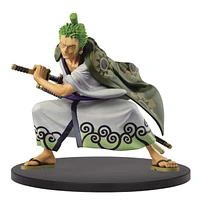 One Piece Roronoa Zoro Wano Country Version Banpresto Statue