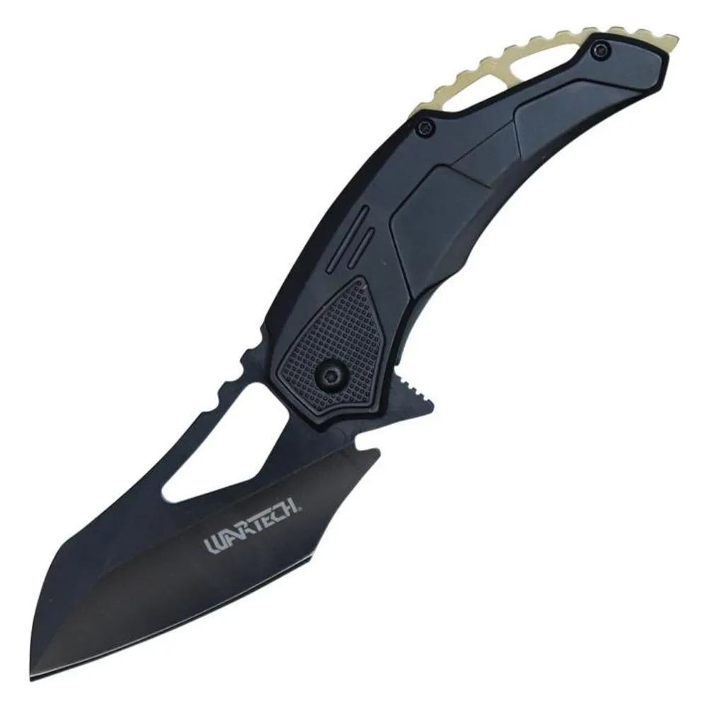 Wartech Black Titanium A/O Pocket Knife