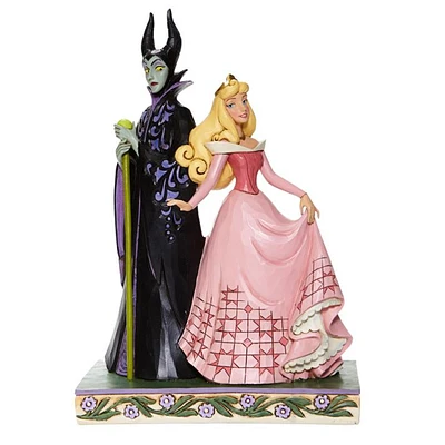 Disney Sleeping Beauty Aurora & Maleficent Enesco Statue