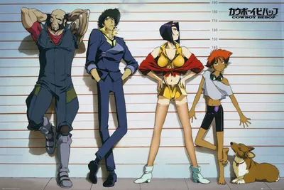 Cowboy Bebop Line Up Anime Poster