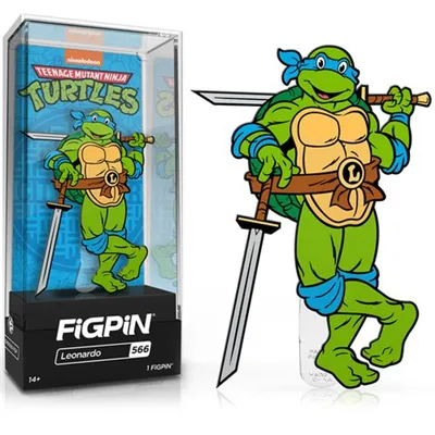 Teenage Mutant Ninja Turtles Leonardo FiGPiN #566 Enamel Pin