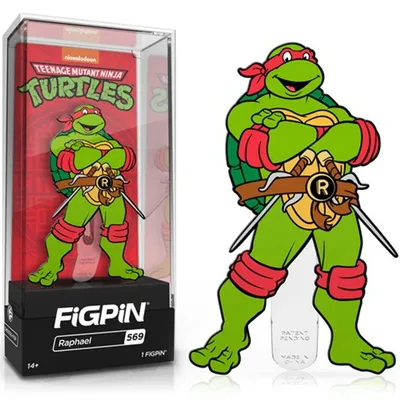 Teenage Mutant Ninja Turtles Raphael FiGPiN #569 Enamel Pin