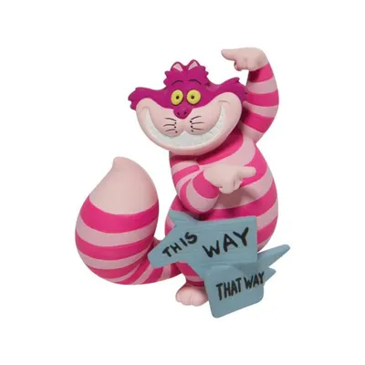 Disney Cheshire Cat This Way Mini Figure