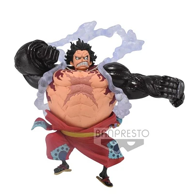 One Piece Monkey D. Luffy Gear Fourth (Wano Country) Banpresto Statue