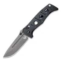 Benchmade Adamas Folding Knife AXIS Lock Black G-10 [3.80" Gray Cru-wear] 275GY-1