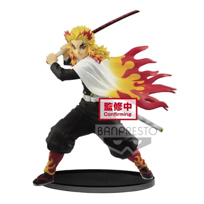 Demon Slayer Kyojuro Rengoku Kimetsu no Yaiba Ver. B Banpresto Statue