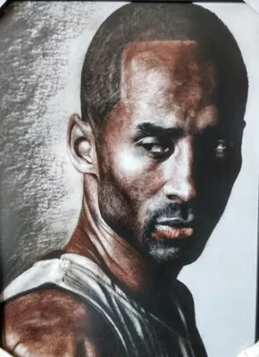 Kobe Bryant Face Sports Poster