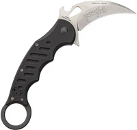 Fox Knives Karambit Manual Knife Liner Lock Black G-10 [2.75" Plain N690] Hawkbill 479 SW