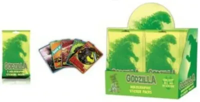 Sticker Pack (Godzilla) Hologram Mystery Pack [1 Random Bag]