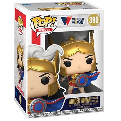 Pop! Wonder Woman (Challenge Of The Gods) 80th Anniversary #390 Vinyl Figure