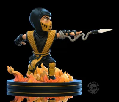 Mortal Kombat Scorpion Mini Figure Q-Fig