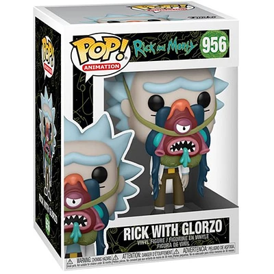 Pop! Rick and Morty Rick with Glorzo #956 Vinyl Figure