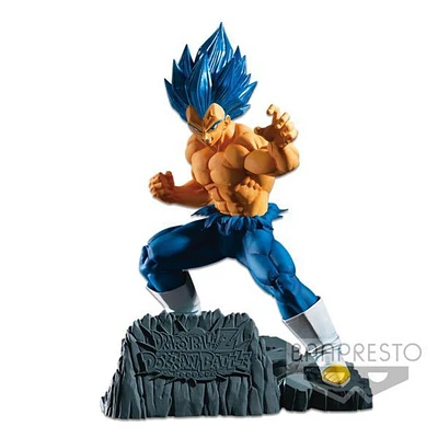 Dragon Ball Z - Dokkan Battle SSGSS Vegeta Evolved 6th Anniversary Banpresto Statue