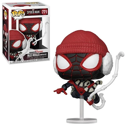 Pop! Marvel's Spider-Man Miles Morales (Winter Suit) #771 Vinyl Figure