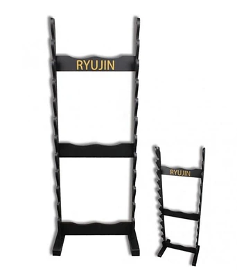 Ryujin 12 Holder Samurai Sword Floor Stand 56" H x 22" W