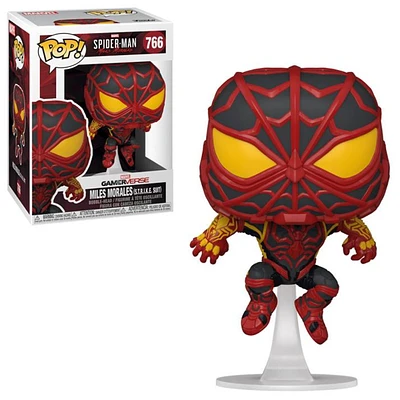 Pop! Spiderman Gameverse Miles Morales (S.T.R.I.K.E. Suit) #766 Vinyl Figure