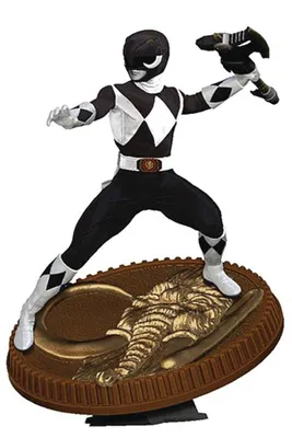 Mighty Morphin Power Rangers Black Ranger 1/8 Scale Statue