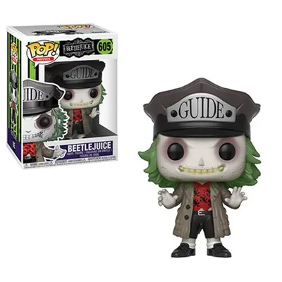 Pop! Beetlejuice With Hat #605 Vinyl Figure