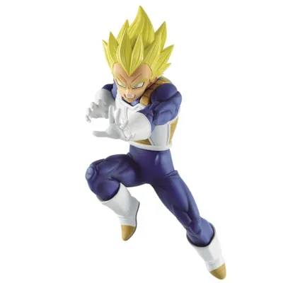 Anime Dragon Ball Super: Battle Retsuden Super Saiyan Vegeta Plastic Statue