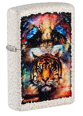 Tiger Design "Mercury Glass" Zippo