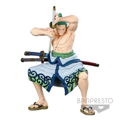 Banpresto  One Piece Anime Roronoa Zoro (The Original) Plastic Statue