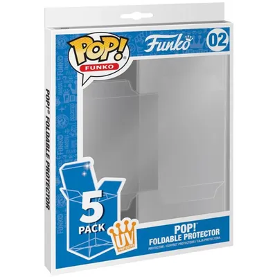 Funko 3" Proector (Pack of 5) Foldable (UV Protected)