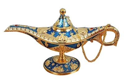 Aladdin Genie Lamp () 8.75" x 4.75