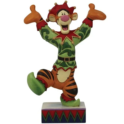 Disney Winnie the Pooh Tigger Elf Statue Jim Shore