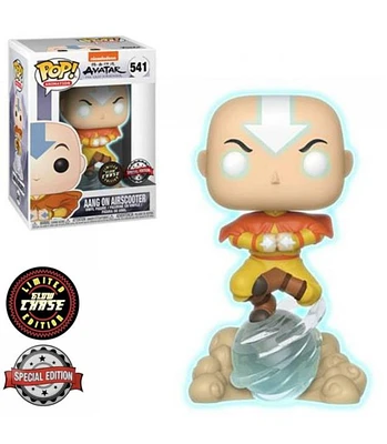 Pop! Avatar: The Last Airbender Aang on Airscooter (SPECIAL EDITION) #541 Vinyl Figure Chase