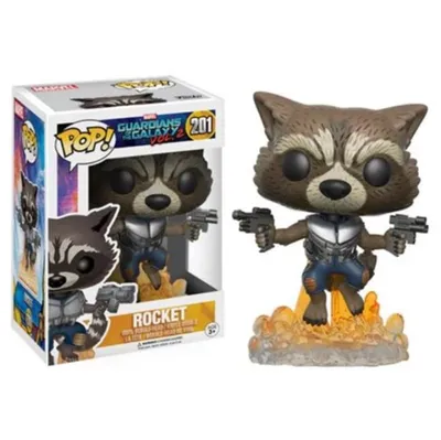 Pop! Guardians of the Galaxy Vol. 2 Rocket #201 Vinyl Figure