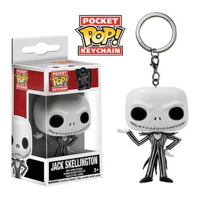 Pop! Key Chain Nightmare Before Christmas Jack Skellington Vinyl Figure