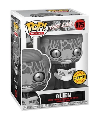 Pop! They Live Alien (Black & White) #975 Vinyl Figure Chase