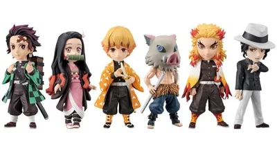 Figure Anime - Demon Slayer (Assorted) Kimetsu no Yaiba World Collectable Figure Special [ 1 Random Box ]