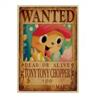 Print - One Piece Wanted Poster (TONYTONY CHOPPER) Cotton Candy 100