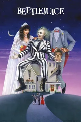 Beetlejuice House Tv & Movies Poster