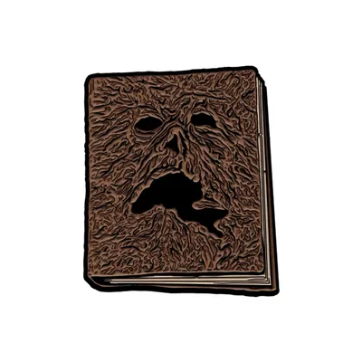 Evil Dead 2 Necronomicon Enamel Color Lapel Pin