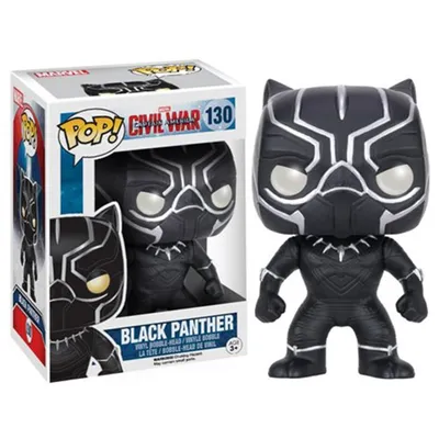 Pop! Captain America: Civil War Black Panther #130 Vinyl Figure