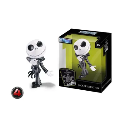 Model Figure - (Jack Skellington) Nightmare Before Christmas 4" [Metal Die-Cast]