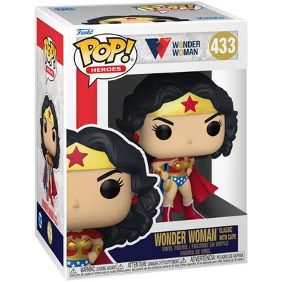 Funko POP - Wonder Woman Classic with Cape (80th Anniversary) [433]