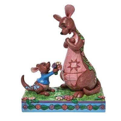 Disney - Roo Giving Kanga Flowers "Winnie the Pooh" (By Jim Shore)