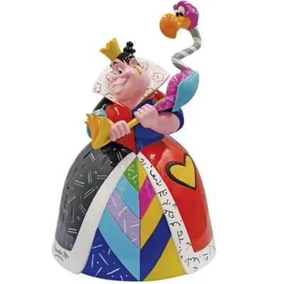 Disney Britto - Queen of Hearts "Alice in Wonderland" Figurine (8.25")