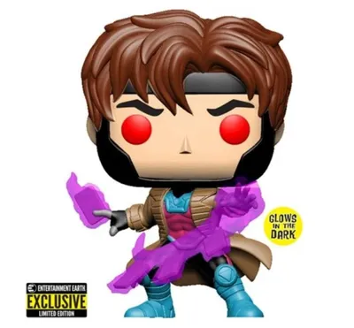 Funko Pop Gambit "X-Men" EE Exclusive "Glow In The Dark" [553]